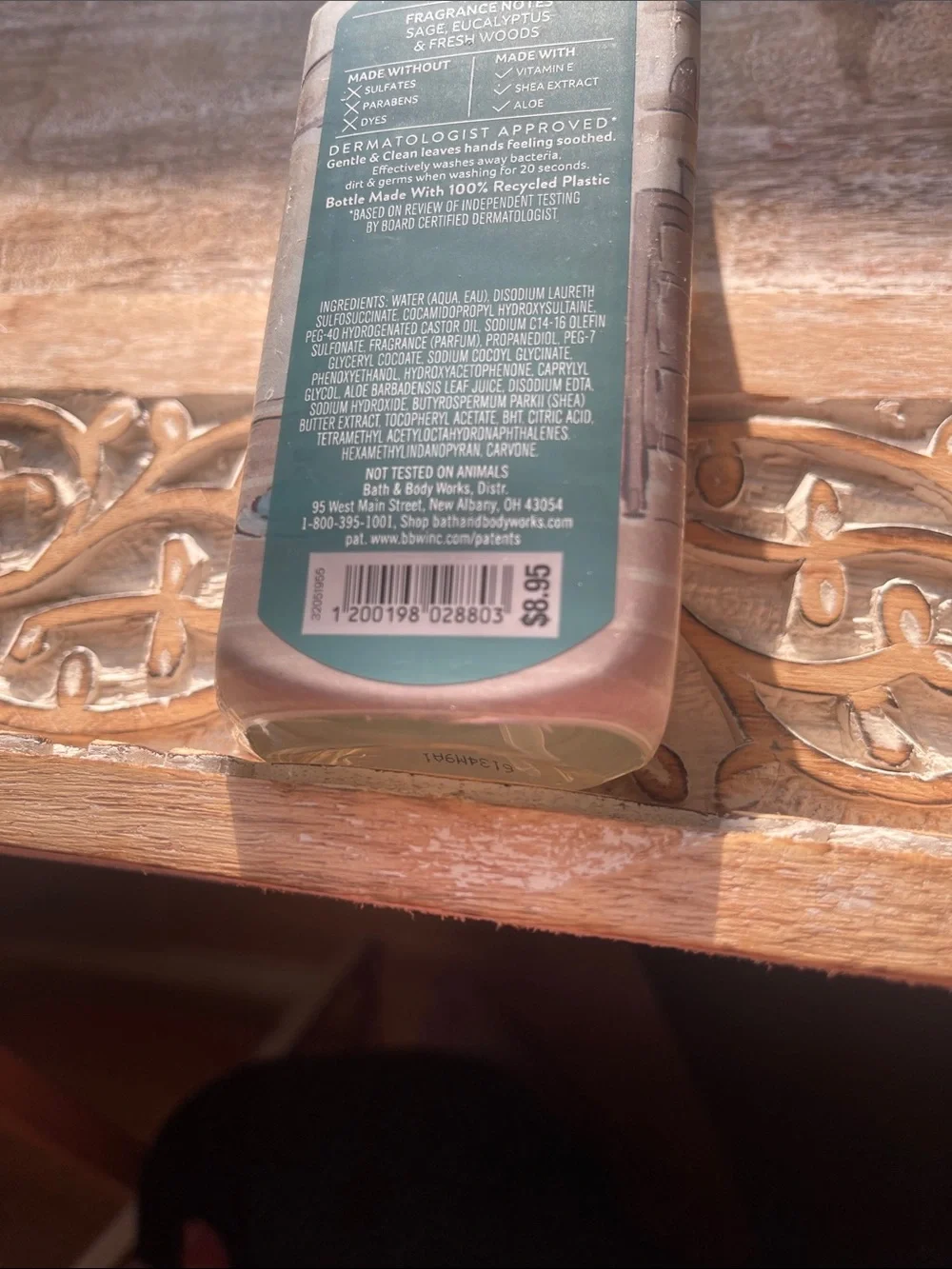Bath & Body Works Sweater Weather Foaming Hand Soap - Teal and Green